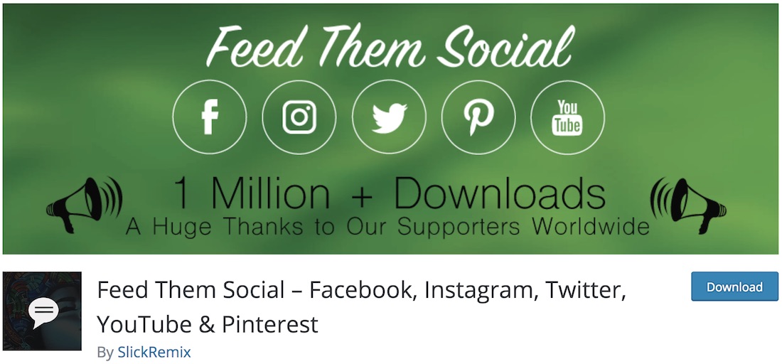 feed them social free plugin