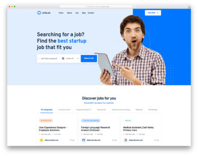 Joblab Colorlib Template