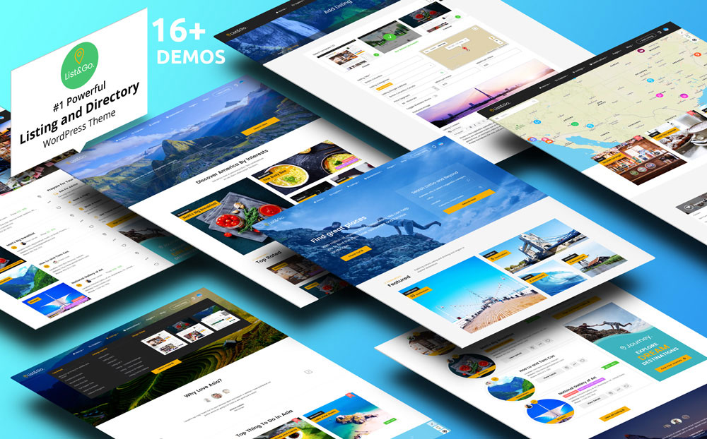 listgo - clean directory theme