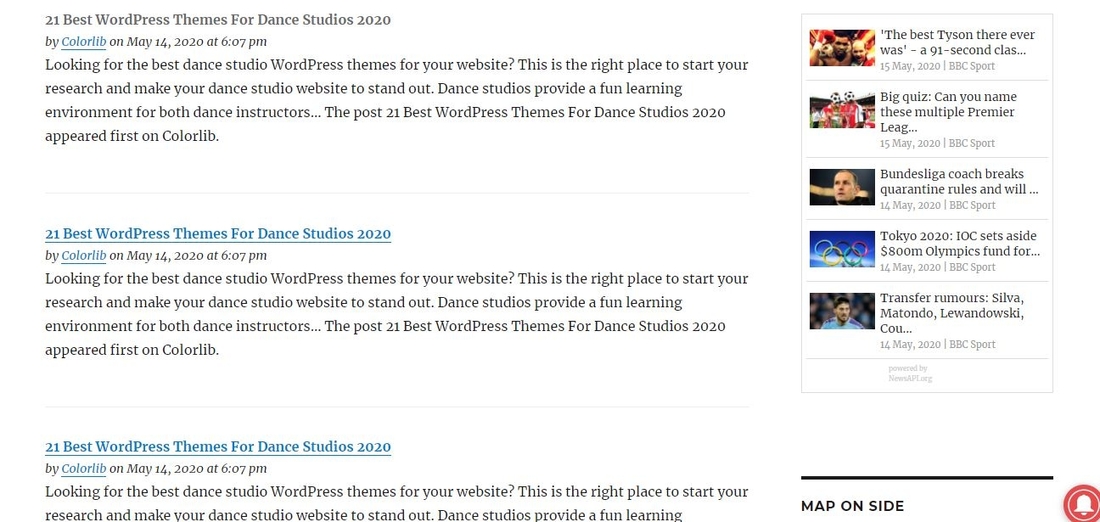RSS Aggregator by Feedzy – Powerful WP Autoblogging and News Aggregator demo page